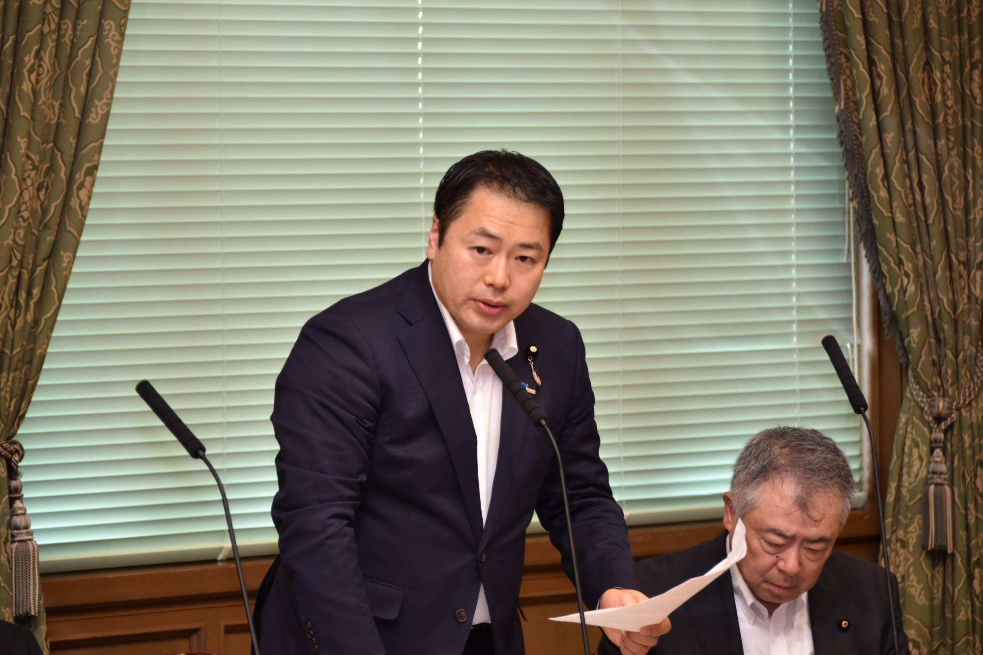 財政金融委員会 初質問
